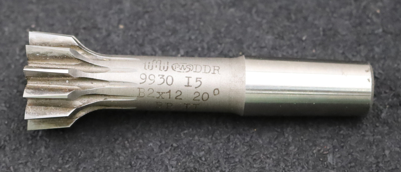 Bild des Artikels PWS-Schaftschneidrad-m=-2mm-EGW-20°-Zähnezahl=-12-BPII-Länge=-100,5mm-MK2