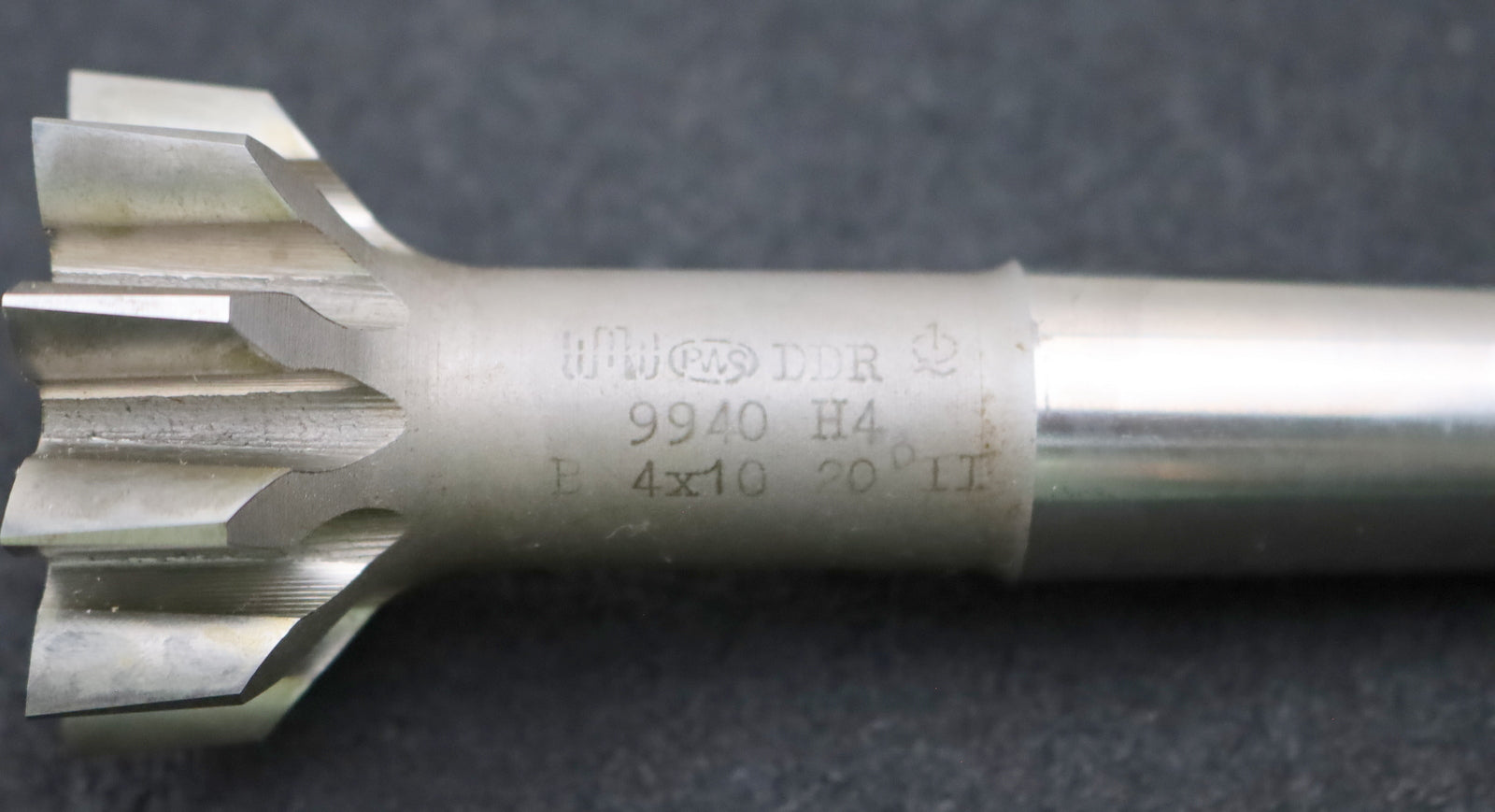 Bild des Artikels PWS-Schaftschneidrad-m=-4mm-EGW-20°-Zähnezahl=-10-BPII-Form-B24-Länge=-125mm