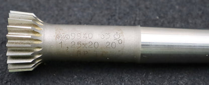 Bild des Artikels PWS-Schaftschneidrad-m=-1,25mm-EGW-20°-Zähnezahl=-20-BPII-Länge=-100mm-MK2