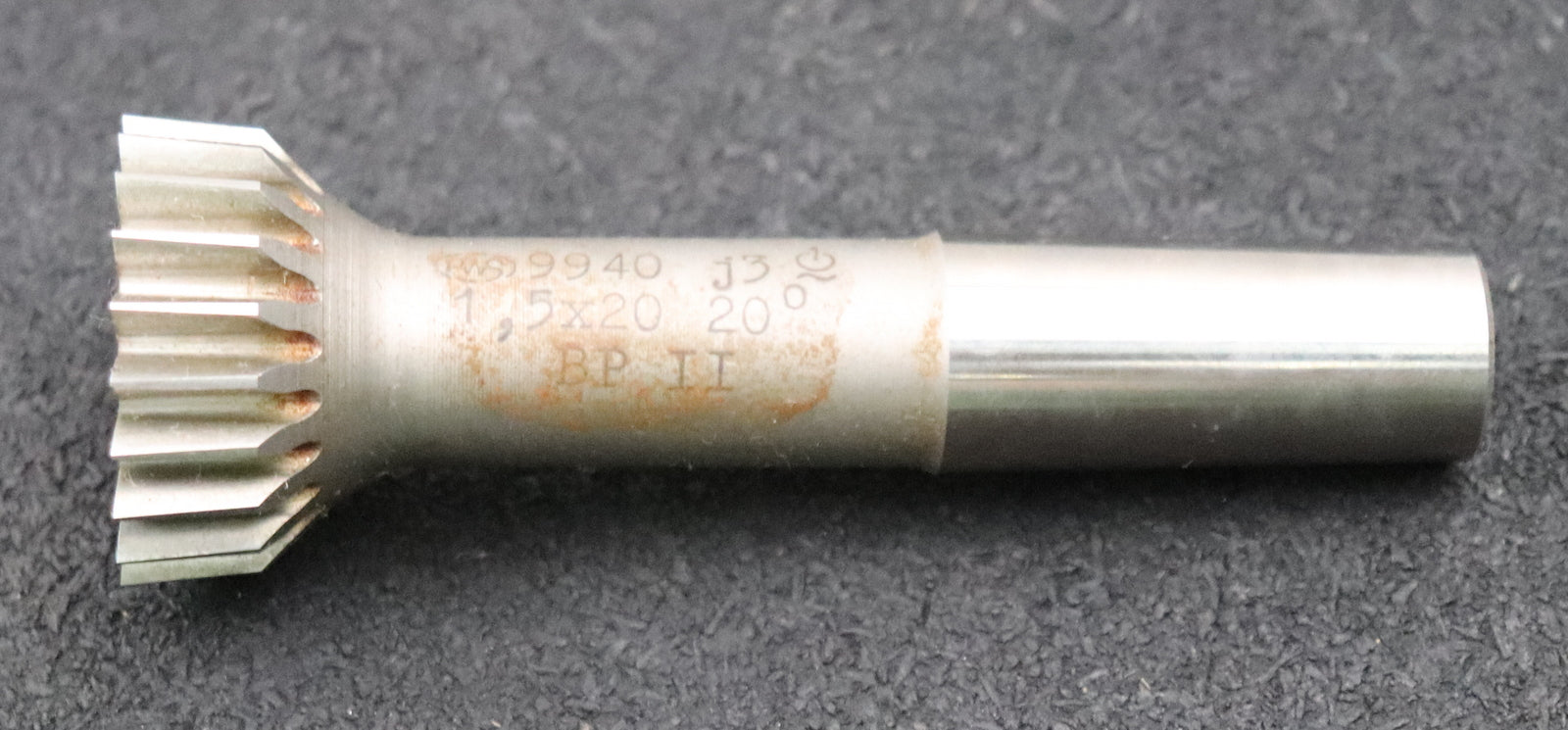 Bild des Artikels PWS-Schaftschneidrad-m=-1,5mm-EGW-20°-Zähnezahl=-20-BPII-Länge=-101mm-MK2