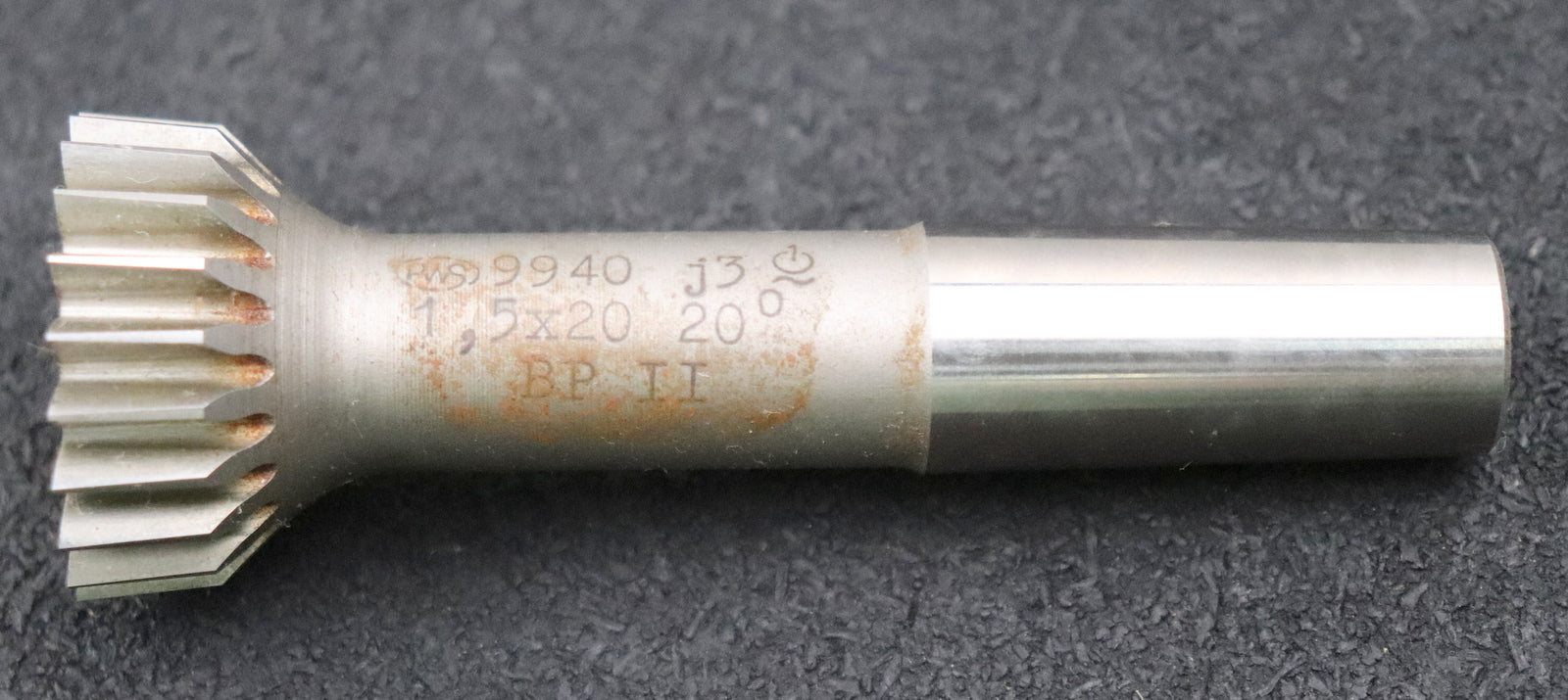 Bild des Artikels PWS-Schaftschneidrad-m=-1,5mm-EGW-20°-Zähnezahl=-20-BPII-Länge=-101mm-MK2