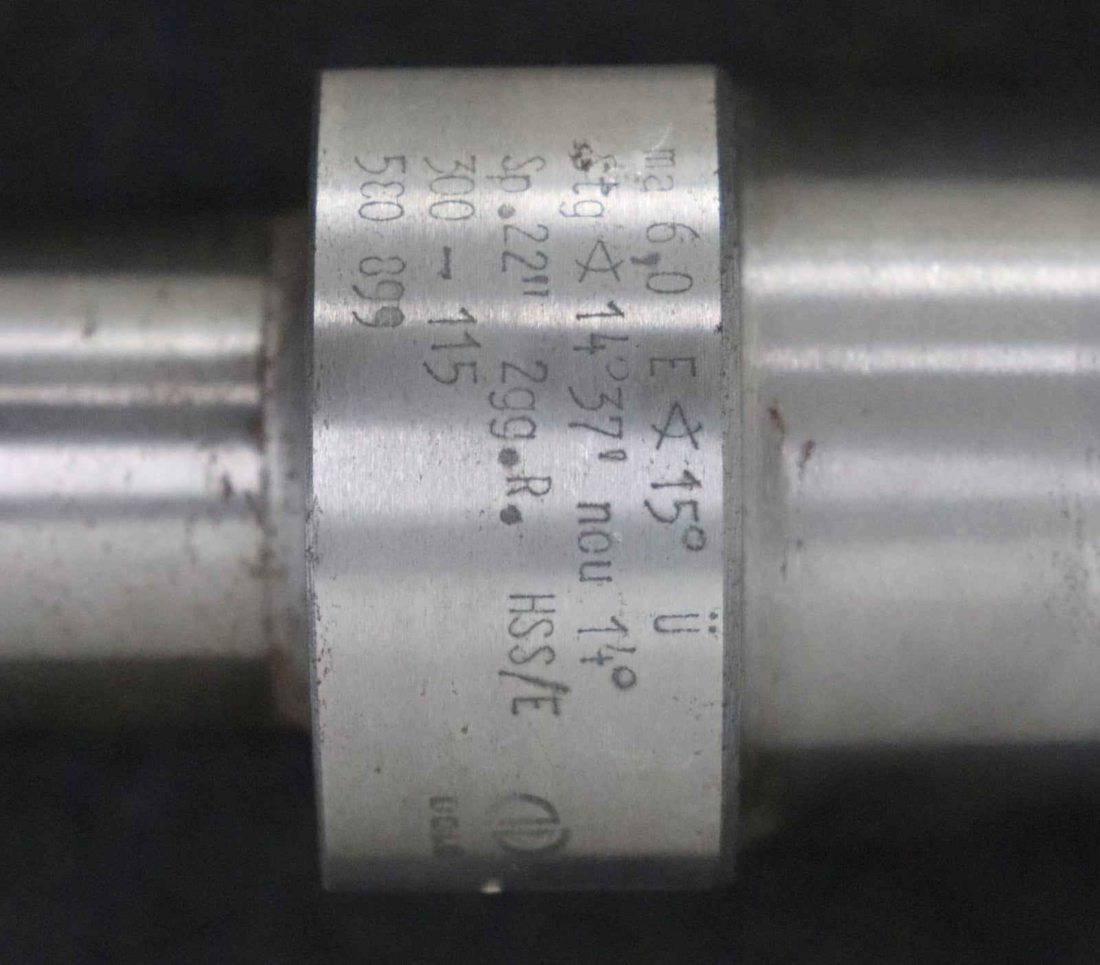 Bild des Artikels DOLD-Schaftwälzfräser-gear-hob-m=-6,0-EGW-20°-Ø60x114mm-Gesamtlänge-450mm