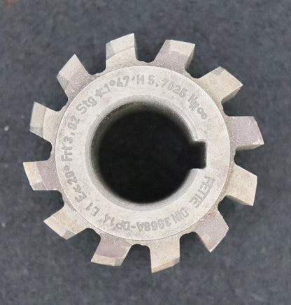 Bild des Artikels FETTE-Zahnwellen-Wälzfräser-involute-spline-hob-DP14-EGW-30°-Ø64x46xØ27mm