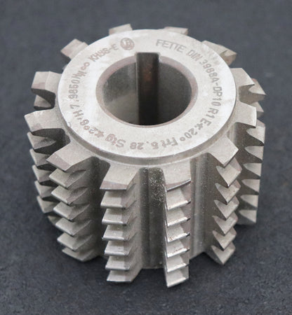 Bild des Artikels FETTE-Zahnwellen-Wälzfräser-involute-spline-hob-DP10-EGW-30°-Ø76x56xØ27mm