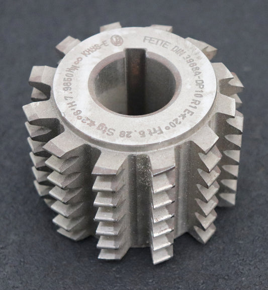 Bild des Artikels FETTE-Zahnwellen-Wälzfräser-involute-spline-hob-DP10-EGW-30°-Ø76x56xØ27mm