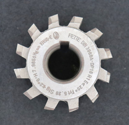 Bild des Artikels FETTE-Zahnwellen-Wälzfräser-involute-spline-hob-DP10-EGW-30°-Ø76x56xØ27mm