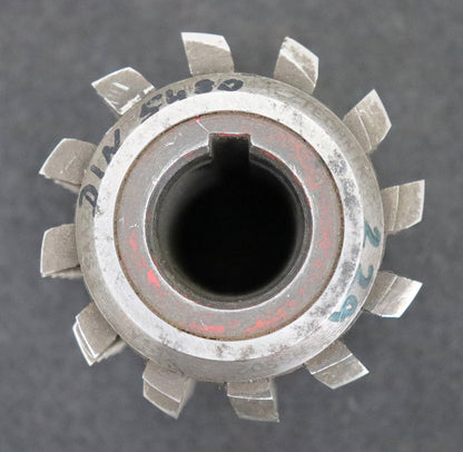 Bild des Artikels SAAZOR-Zahnwellen-Wälzfräser-involute-spline-hob-m=-4,0-EGW-30°-Ø78x90xØ27mm