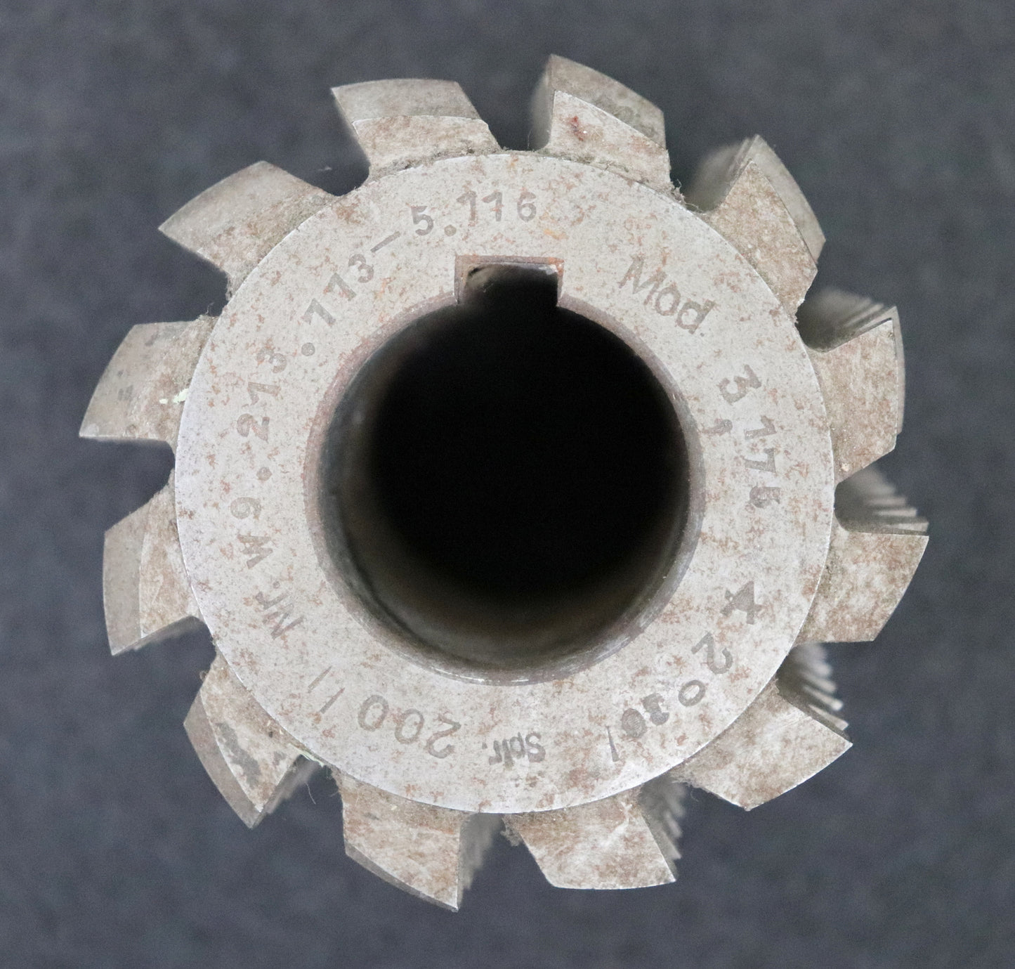 Bild des Artikels SVENSSON&KUHLER-Zahnwellen-Wälzfräser-involute-spline-hob-m=-3,175-EGW-30°