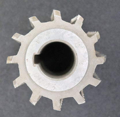 Bild des Artikels Zahnwellen-Wälzfräser-involute-spline-hob-m=-4,0-EGW-30°-Ø85x88xØ32mm-mit-LKN