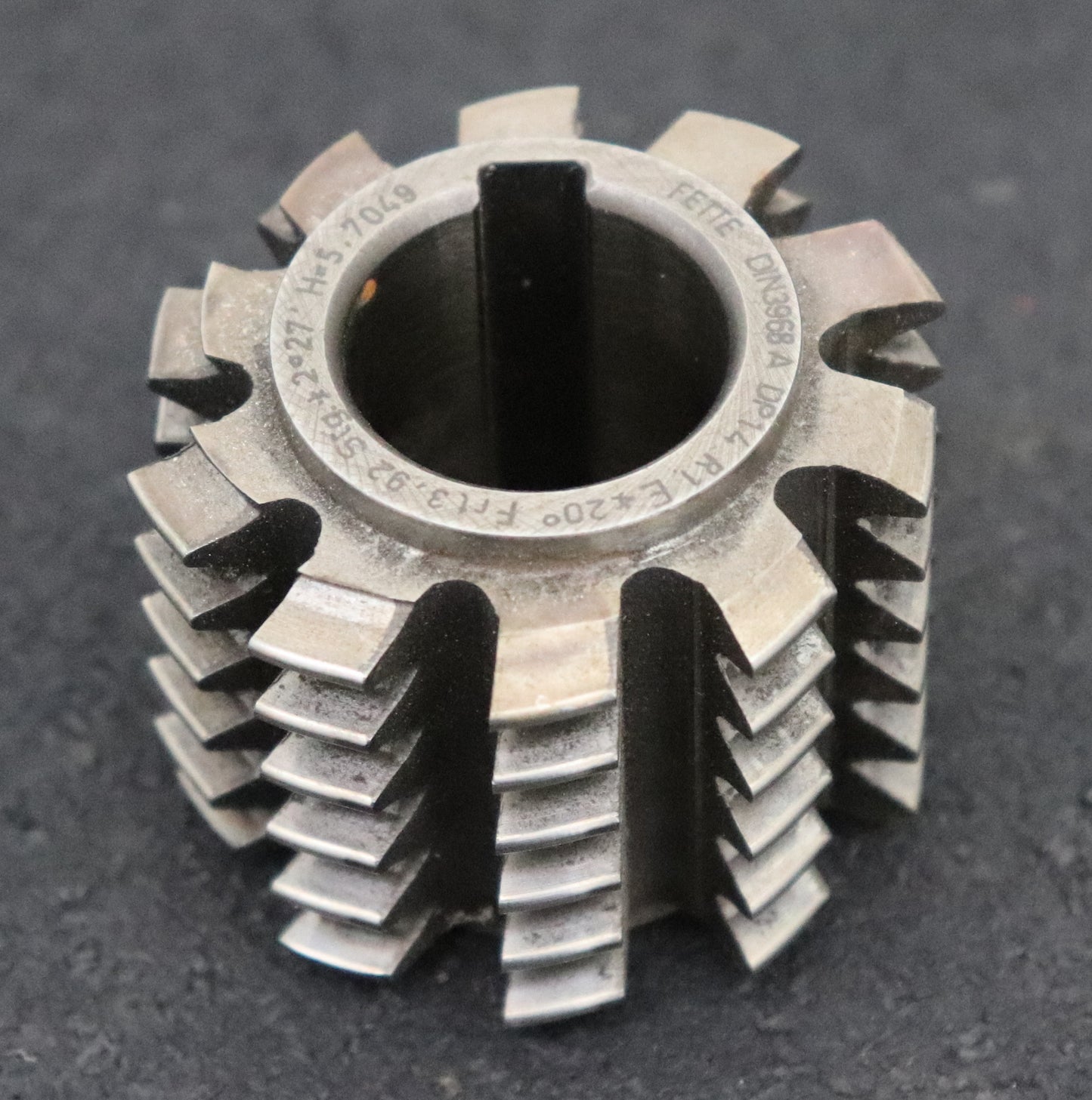 Bild des Artikels FETTE-Zahnrad-Wälzfräser-gear-hob-DP-14-EGW-20°-Ø48x38xØ22mm-mit-LKN-1gg.-Rechts