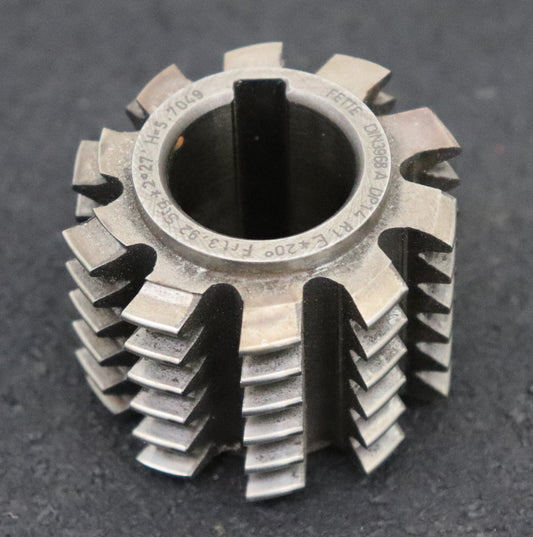Bild des Artikels FETTE-Zahnrad-Wälzfräser-gear-hob-DP-14-EGW-20°-Ø48x38xØ22mm-mit-LKN-1gg.-Rechts