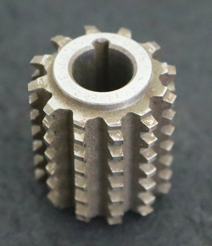 Bild des Artikels Zahnwellen-Wälzfräser-involute-spline-hob-m=-1,6-EGW-30°-Ø32x48xØ13mm-mit-LKN