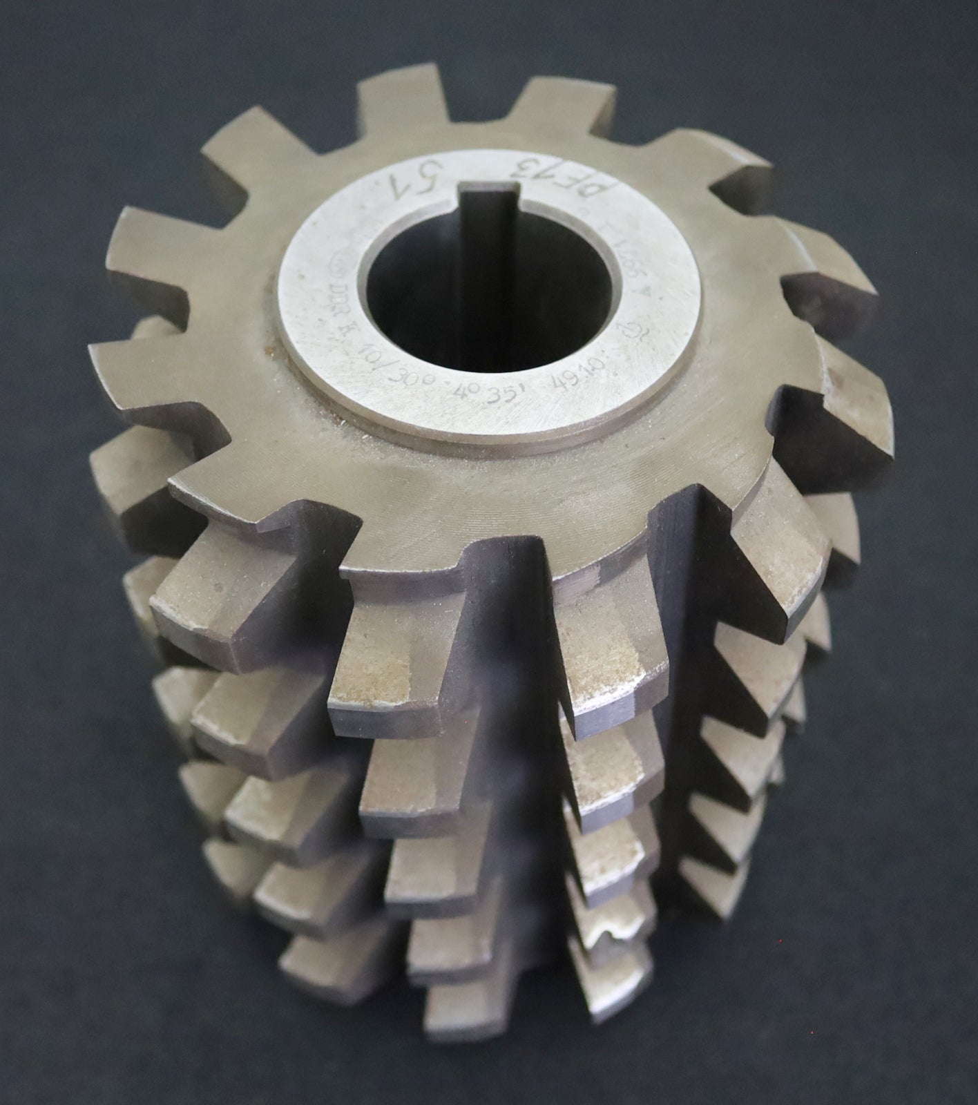 Bild des Artikels PWS-Zahnwellen-Wälzfräser-involute-spline-hob-m=-10,0-EGW-30°-Ø140x150xØ40mm