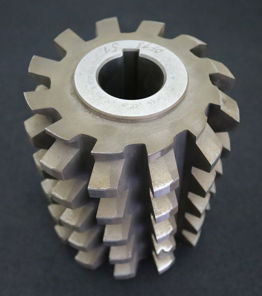 Bild des Artikels PWS-Zahnwellen-Wälzfräser-involute-spline-hob-m=-10,0-EGW-30°-Ø140x150xØ40mm