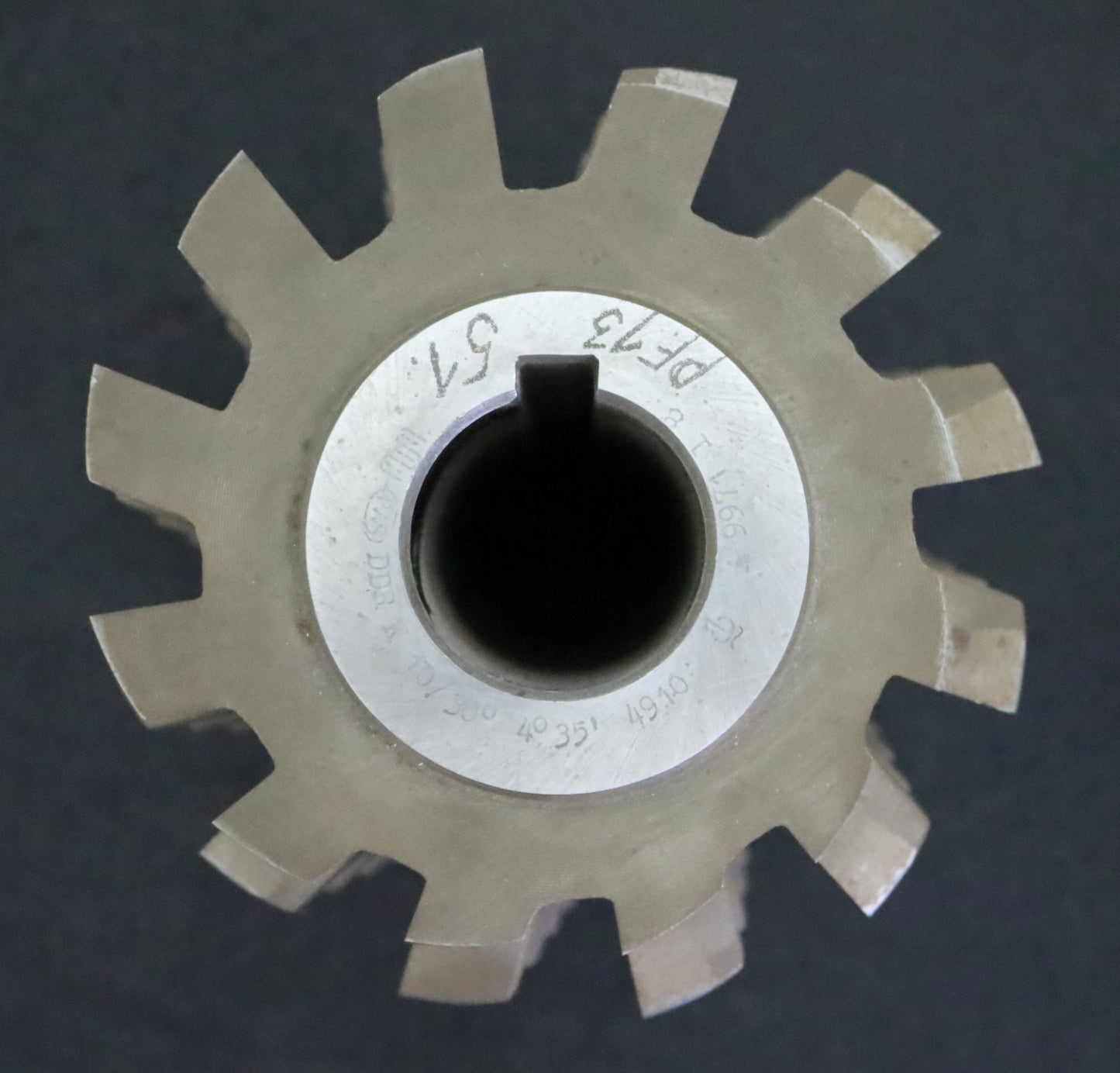 Bild des Artikels PWS-Zahnwellen-Wälzfräser-involute-spline-hob-m=-10,0-EGW-30°-Ø140x150xØ40mm