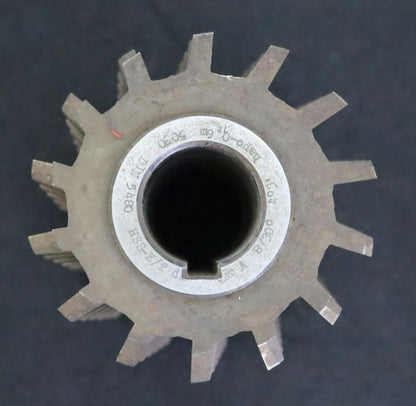 Bild des Artikels PWS-Zahnwellen-Wälzfräser-involute-spline-hob-m=-8,0-nach-DIN5480-EGW-30°