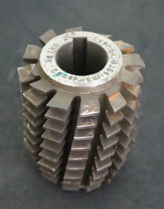 Bild des Artikels MASCH-Schneckenrad-Wälzfräser-worm-wheel-hob-m=-3,0-für-SchneckenØ-d0=-62mm