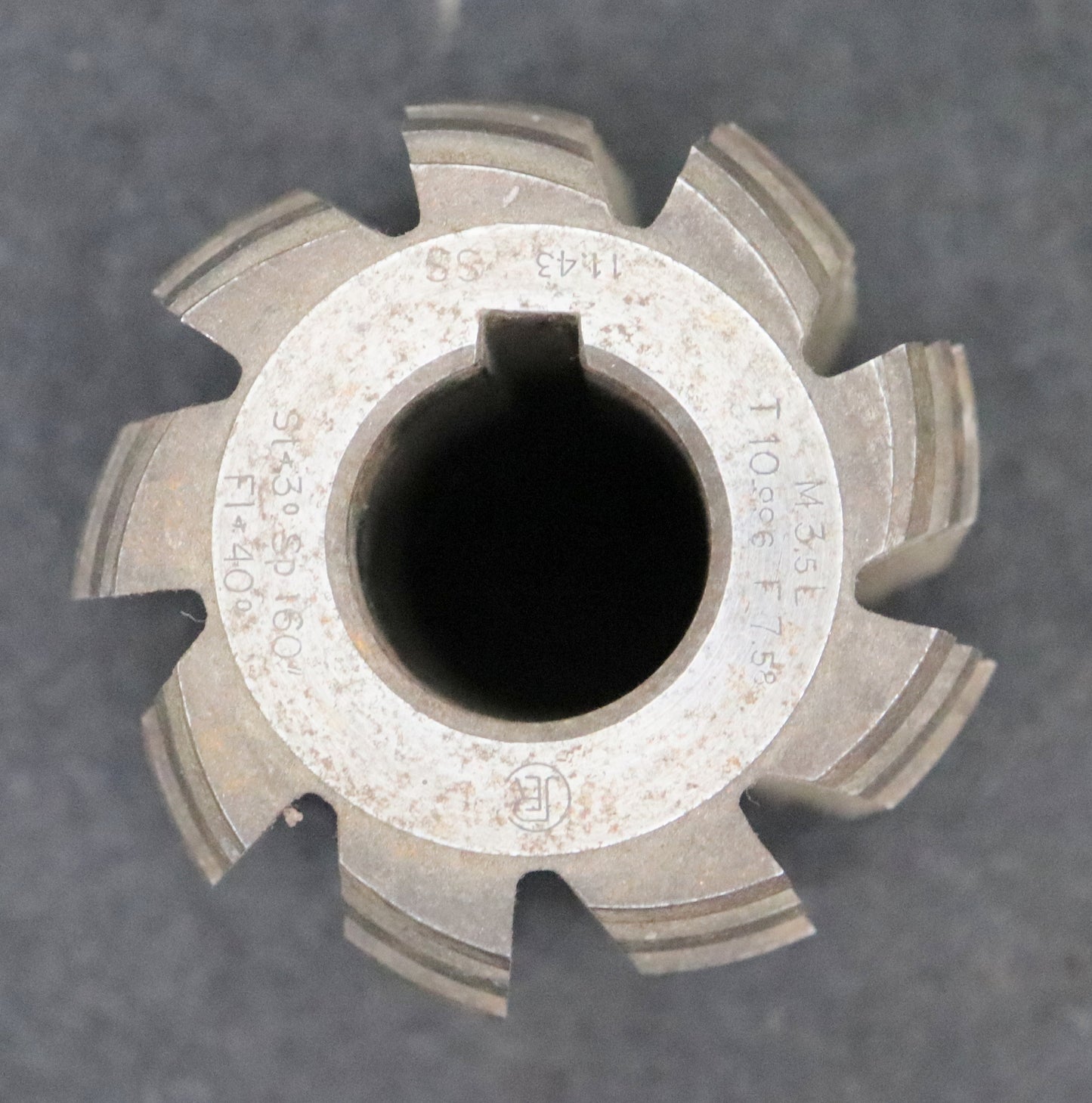 Bild des Artikels Schneckenrad-Wälzfräser-worm-wheel-hob-m=-3,5-20°-EGW-für-SchneckenØ-d0-ca.-63mm