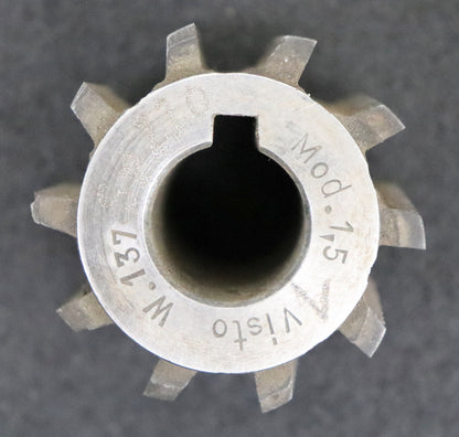 Bild des Artikels Zahnrad-Wälzfräser-m=-1,5-20°-EGW-Ø57x55xØ22mm-mit-LKN-10-Spannuten-1gg.-Rechts