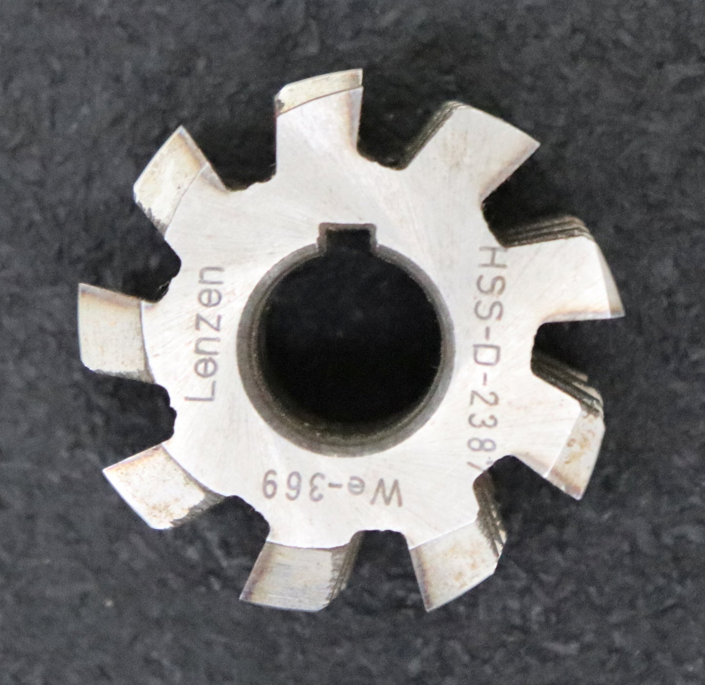 Bild des Artikels Lenzen-Zahnrad-Wälzfräser-m=-2,0-20°-EGW-Ø38x20xØ13mm-mit-LKN-9-Spannuten