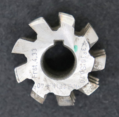 Bild des Artikels Lenzen-Zahnrad-Wälzfräser-m=-2,0-20°-EGW-Ø38x20xØ13mm-mit-LKN-9-Spannuten