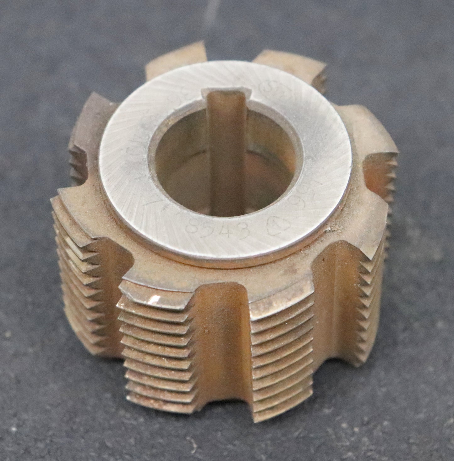 Bild des Artikels PWS-Kerbzahnwellen-Wälzfräser-Nennmass-36x40-nach-DIN5481-EGW-27°-55x40x22mm