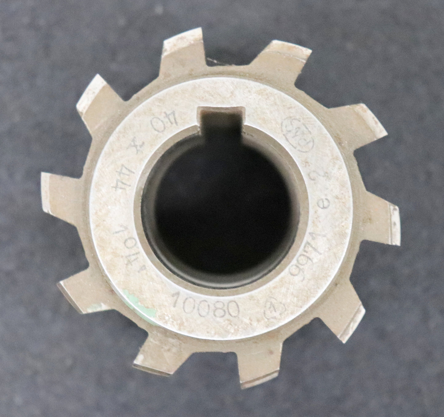 Bild des Artikels PWS-Kerbzahnwellen-Wälzfräser-Nennmass-40x44-nach-DIN5481-EGW-27°-Ø65x50xØ27mm