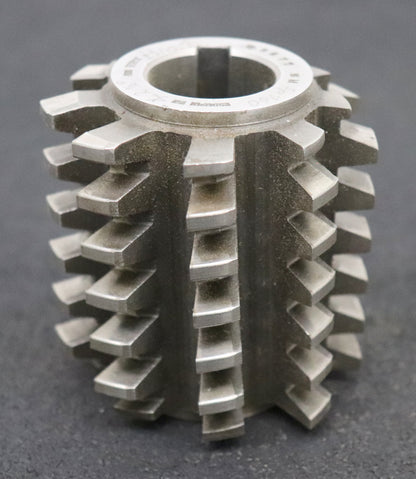 Bild des Artikels R.STOCK-Zahnrad-Wälzfräser-gear-hob-m=-3,5mm-15°-EGW-Ø71x76xØ27mm-mit-LKN