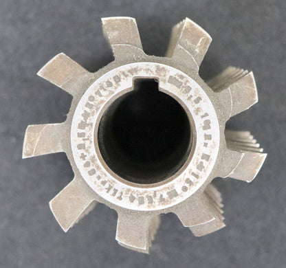 Bild des Artikels R.STOCK-Zahnrad-Wälzfräser-gear-hob-m=-3,5mm-15°-EGW-Ø71x76xØ27mm-mit-LKN