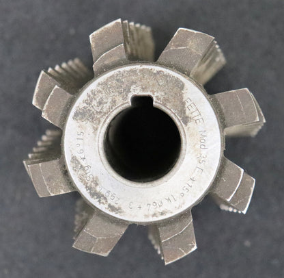 Bild des Artikels FETTE-Zahnrad-Wälzfräser-gear-hob-m=-3,5mm-15°-EGW-Ø73x76xØ22mm-mit-LKN