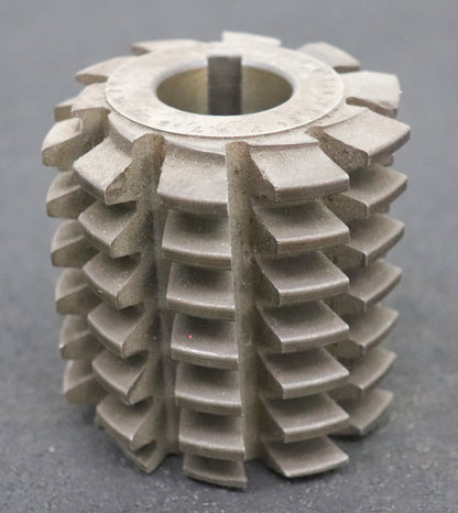 Bild des Artikels Zahnrad-Wälzfräser-gear-hob-m=-3,5mm-15°-EGW-Ø75x76xØ27mm-mit-LKN-1gg.-Rechts