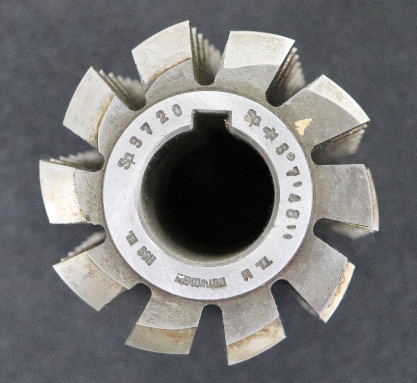 Bild des Artikels Zahnrad-Wälzfräser-gear-hob-m=-3,5mm-15°-EGW-Ø73x83xØ27mm-mit-LKN-1gg.-Links