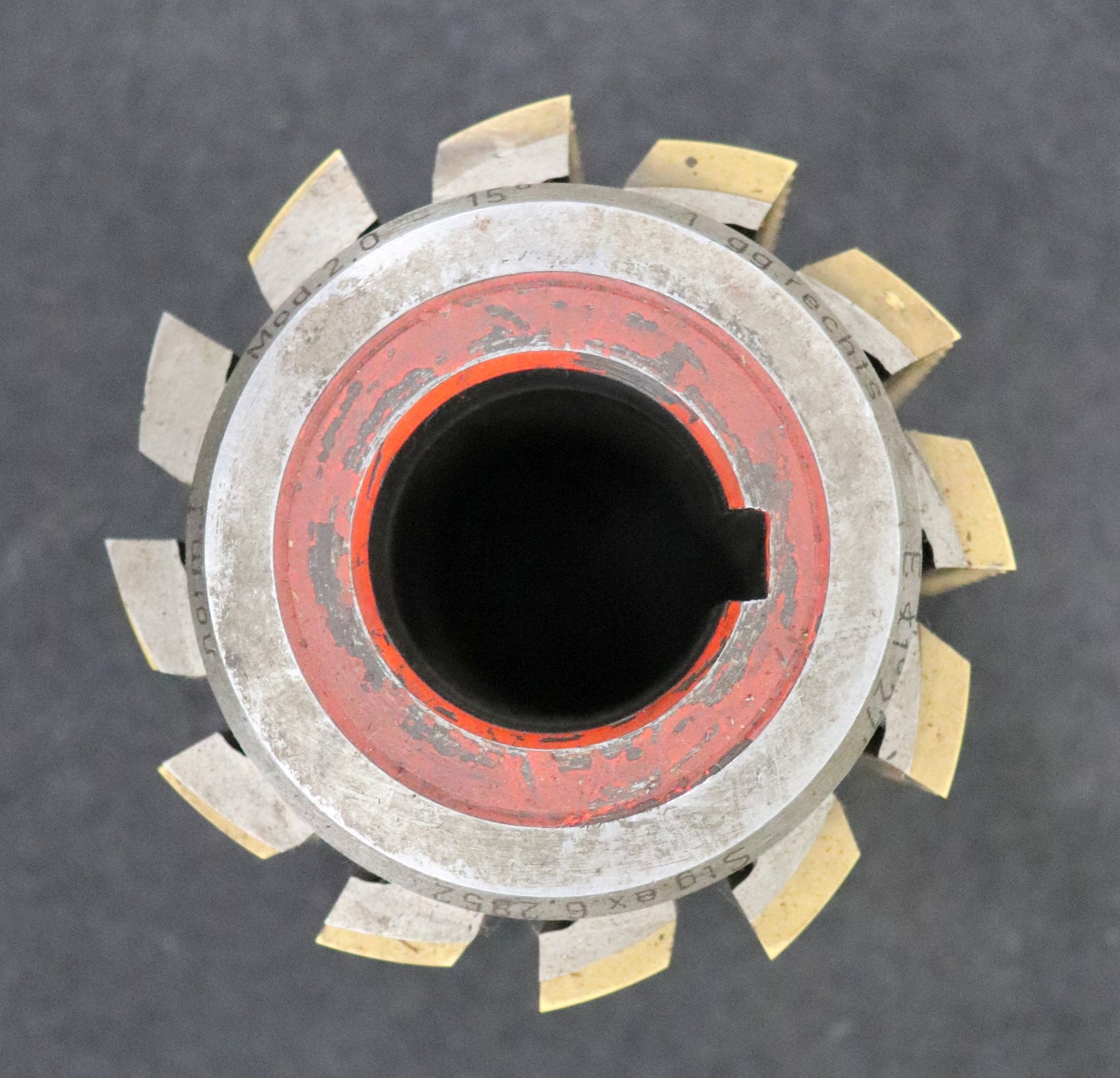 Bild des Artikels SAAZOR-Zahnrad-Wälzfräser-gear-hob-m=-2,0mm-15°-EGW-Ø87x90xØ32mm-LKN