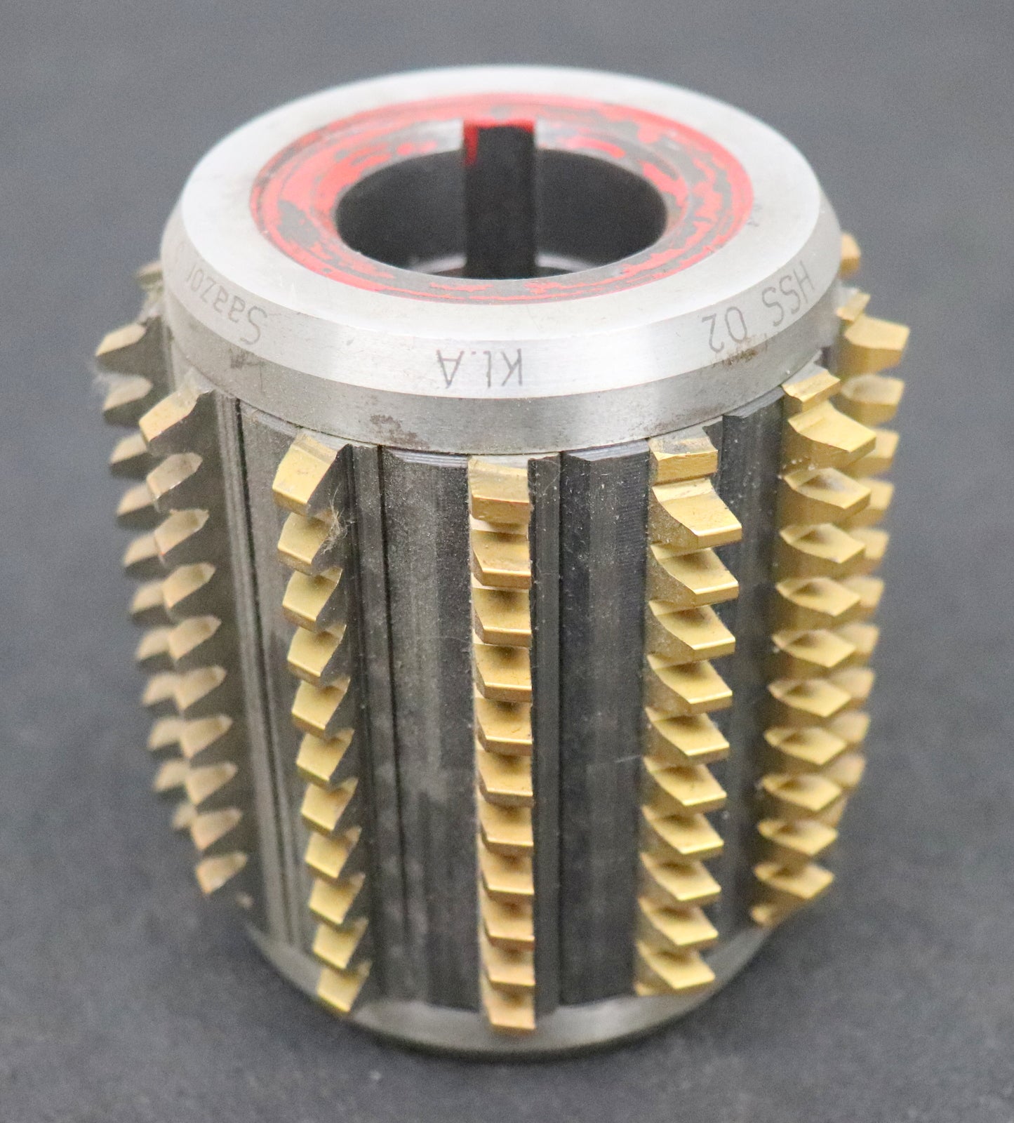 Bild des Artikels SAAZOR-Zahnrad-Wälzfräser-gear-hob-m=-2,0mm-15°-EGW-Ø87x90xØ32mm-LKN-2gg.-Rechts
