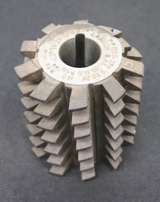 Bild des Artikels MAY-Zahnrad-Wälzfräser-gear-hob-m=-5,0mm-15°-EGW-Ø90x105xØ27mm-mit-LKN
