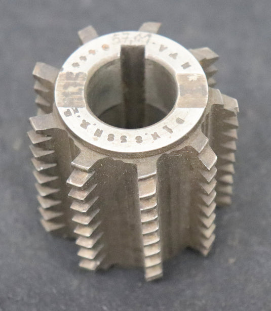 Bild des Artikels Zahnrad-Wälzfräser-gear-hob-m=-1,75mm-20°-EGW-Ø53x55xØ22mm-mit-LKN-1gg.-Rechts