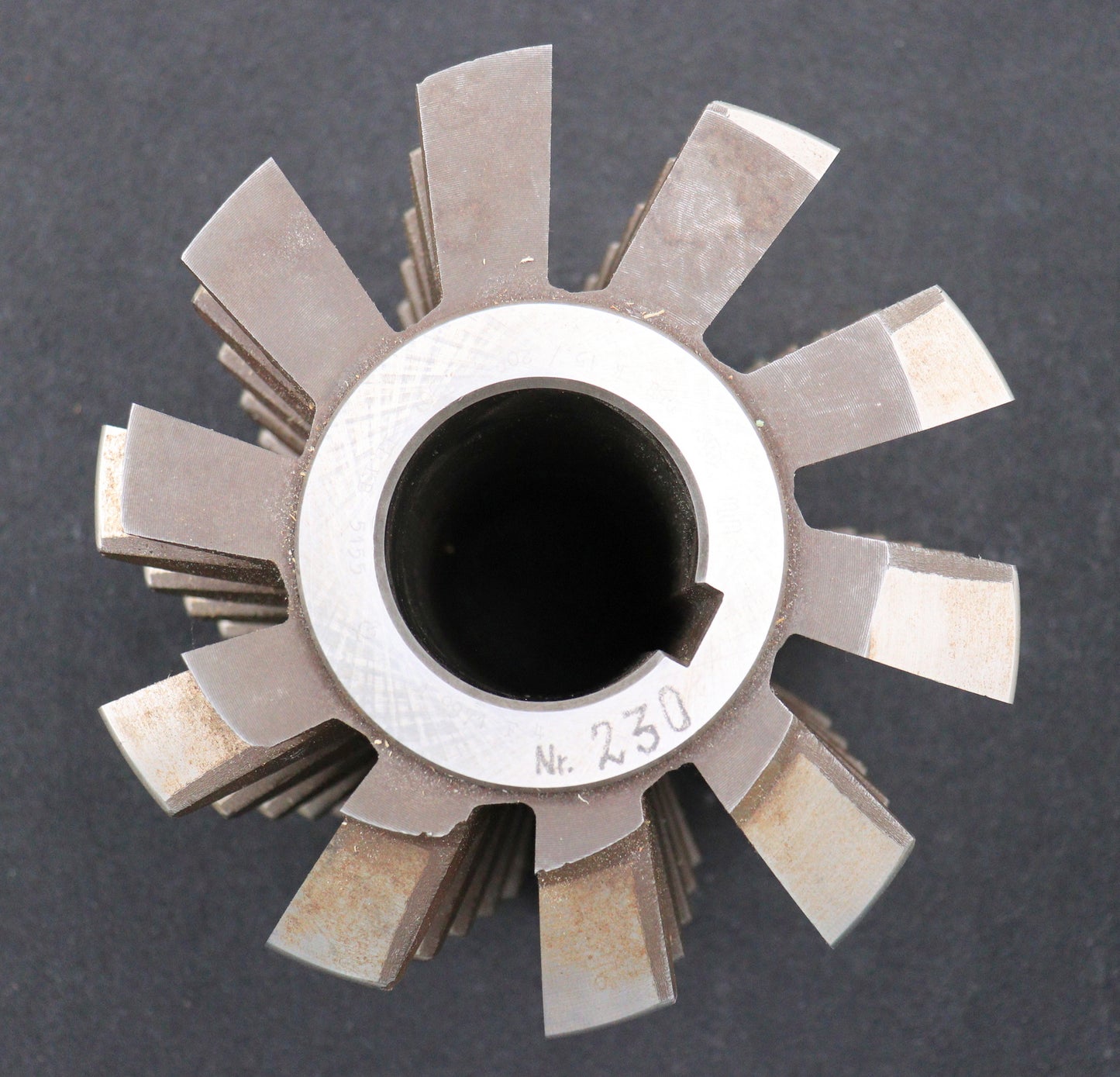 Bild des Artikels PWS-Zahnrad-Wälzfräser-gear-hob-m=15,0-EGW-20°-BPII-DIN-3972-Ø220x210xØ60mm
