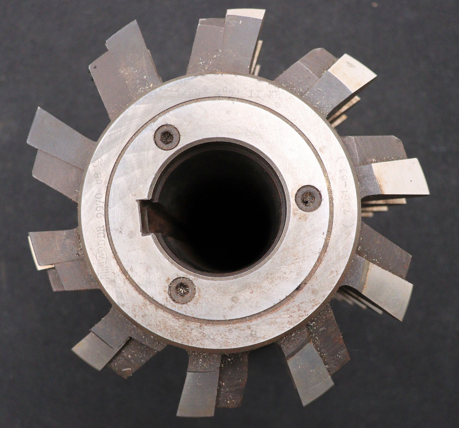 Bild des Artikels PWS-Zahnrad-Wälzfräser-gear-hob-m=11,0-EGW-20°BPII-nach-DIN-3972-Ø180x212xØ50mm