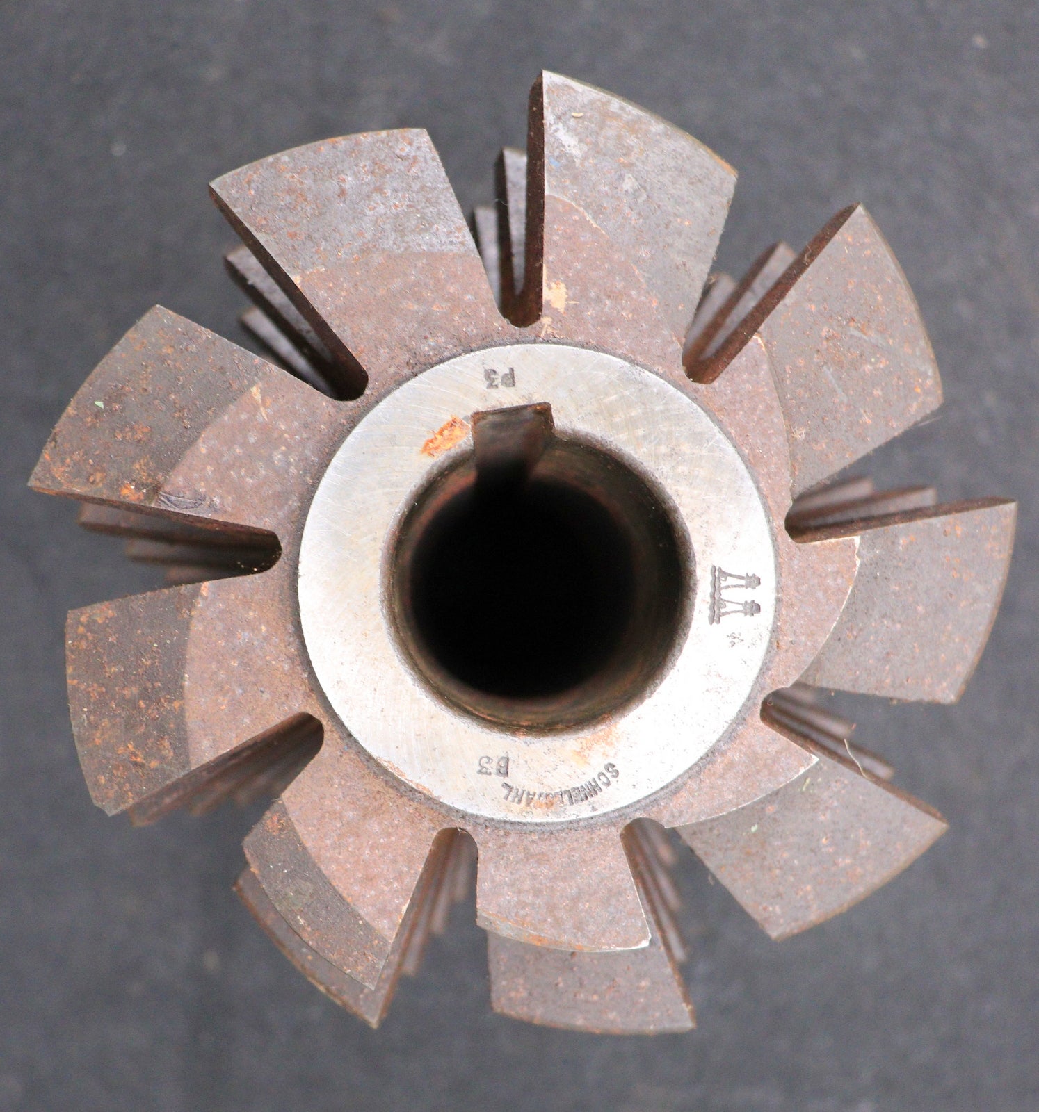 Bild des Artikels PWS-Zahnrad-Wälzfräser-gear-hob-m=11,0-15°-EGW-BPII-nach-DIN-3972-Ø150x170xØ40mm