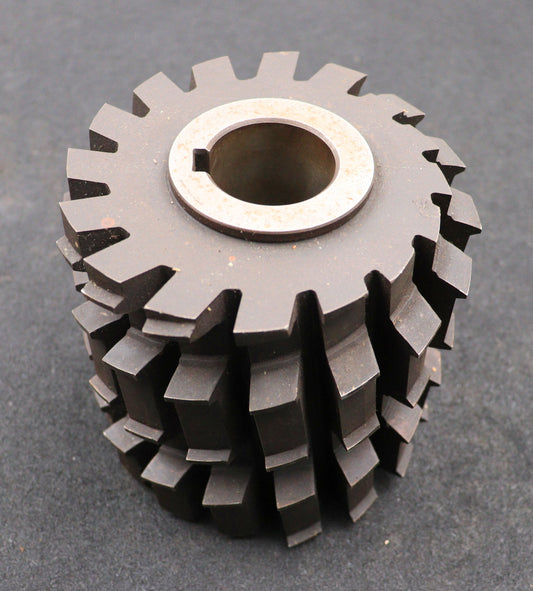 Bild des Artikels PWS-Keilwellen-Wälzfräser-spline-hob-4-Keile-114,72x159,4x19,96mm-Höcker