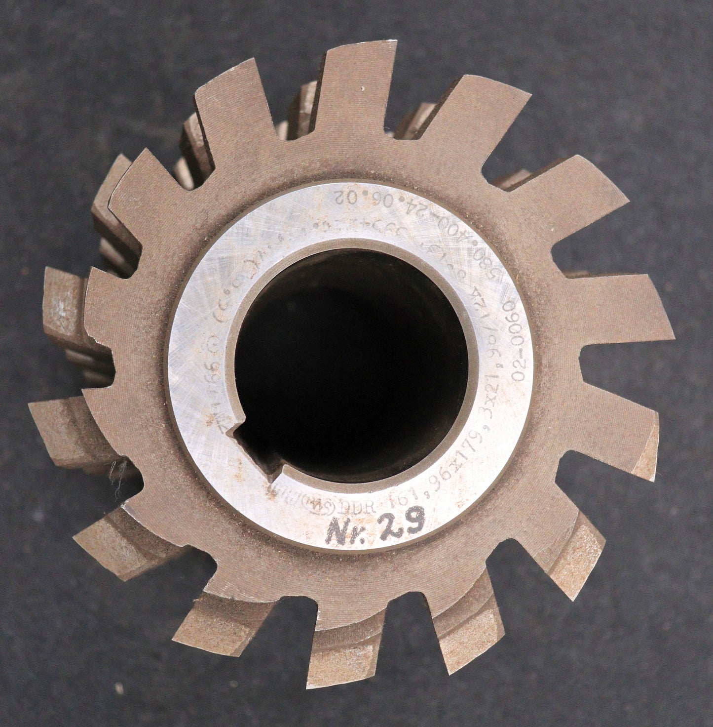 Bild des Artikels PWS-Keilwellen-Wälzfräser-spline-hob-4-Keile-161,96x179,3x21,98mm-mit-Höcker