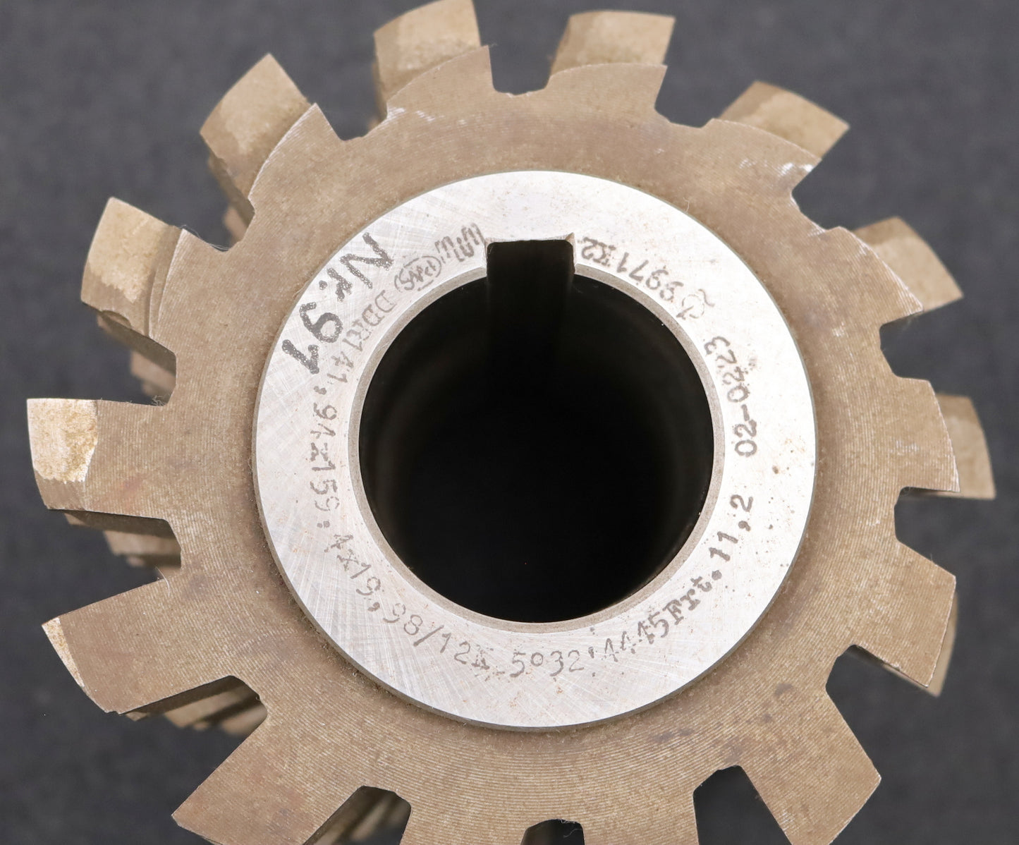 Bild des Artikels PWS-Keilwellen-Wälzfräser-spline-hob-6-Keile-141,94x159,4x19,98mm