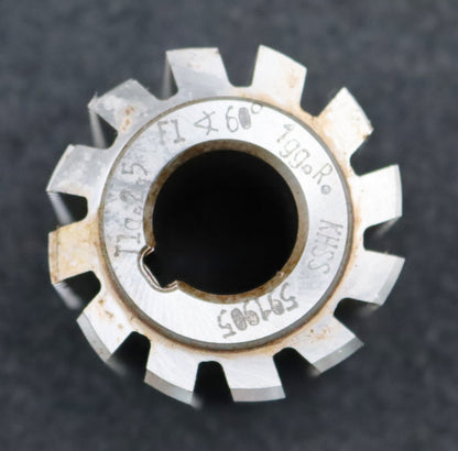 Bild des Artikels DOLD-Kerbzahnwellen-Wälzfräser-Tlg.-2,5-60°EGW-DIN-5481-Ø40x40xØ16mm-mit-LKN