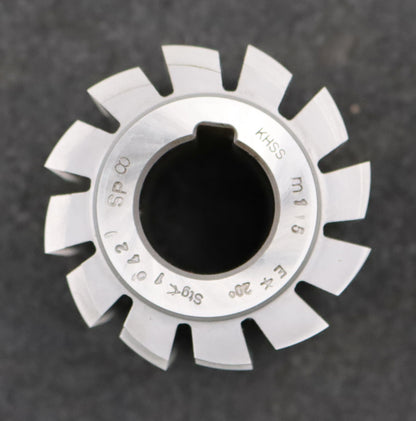 Bild des Artikels DOLD-Zahnrad-Wälzfräser-gear-hob-m=1,5-EGW-20°-BPII-nach-DIN-3972