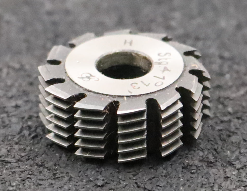 Bild des Artikels DOLD-Zahnrad-Wälzfräser-gear-hob-m=0,5-EGW-20°-1°13'-Stg-Ø25x10xØ8mm