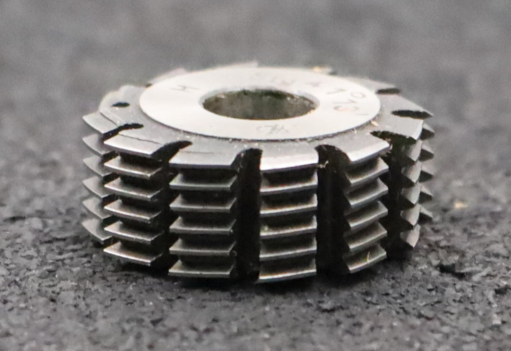 Bild des Artikels DOLD-Zahnrad-Wälzfräser-gear-hob-m=0,5-EGW-20°-1°13'-Stg-Ø25x10xØ8mm