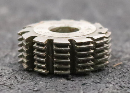 Bild des Artikels DOLD-Zahnrad-Wälzfräser-gear-hob-m=0,5-15°-EGW-1°10'-Stg-Ø25x10xØ8mm