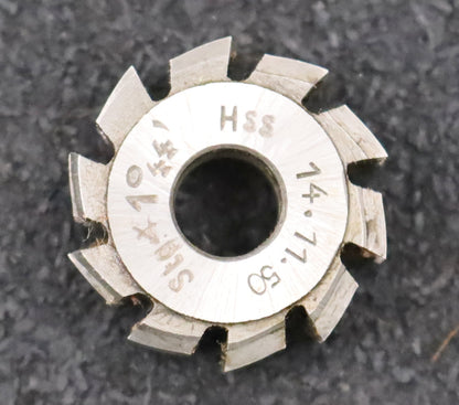 Bild des Artikels DOLD-Zahnrad-Wälzfräser-gear-hob-m=0,7-EGW-30°-1°44'-Stg-Ø25x10xØ8mm
