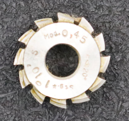 Bild des Artikels DOLD-Zahnrad-Wälzfräser-gear-hob-m=0,45-EGW-30°-1°10'-Stg-Ø25x10xØ8mm