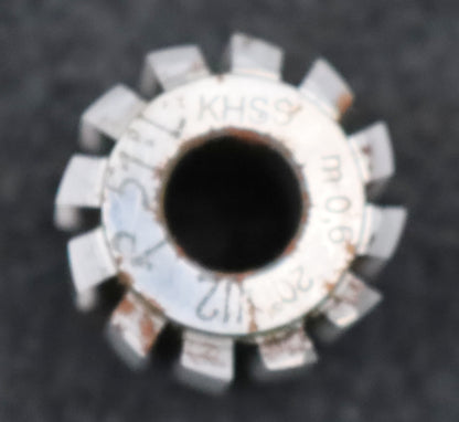 Bild des Artikels DOLD-Zahnrad-Wälzfräser-gear-hob-m=0,6-EGW-20°-BPU2-nach-DIN-58412-Ø25x10xØ8mm